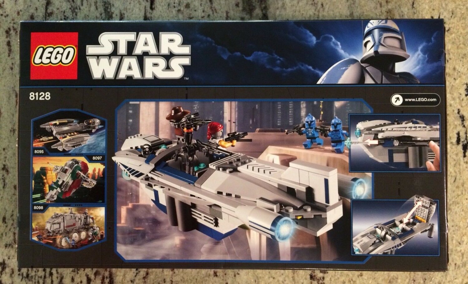 8128 Lego Star Wars Cad Bane's Speeder