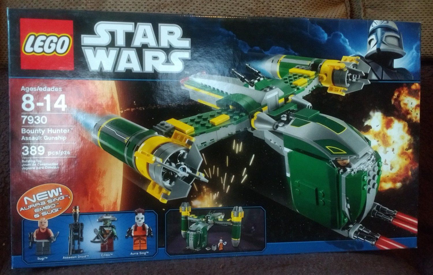 7930 Lego Star Wars Bounty Hunter Assault Gunship