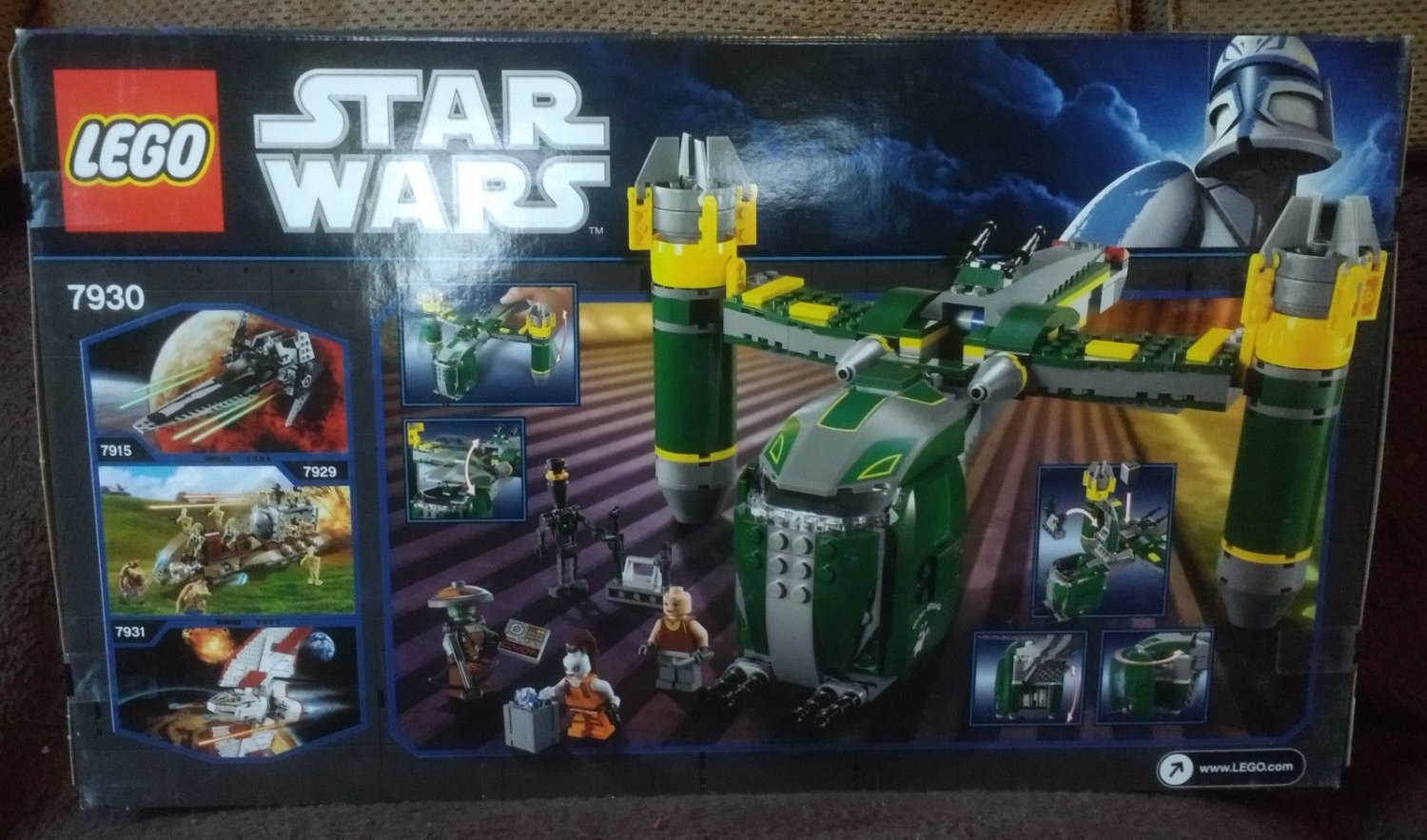 7930 Lego Star Wars Bounty Hunter Assault Gunship