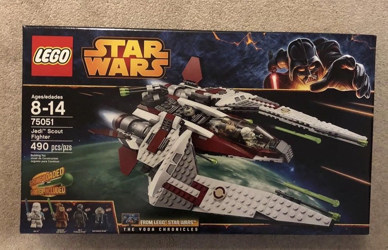 75051 Lego Star Wars Jedi Scout Fighter