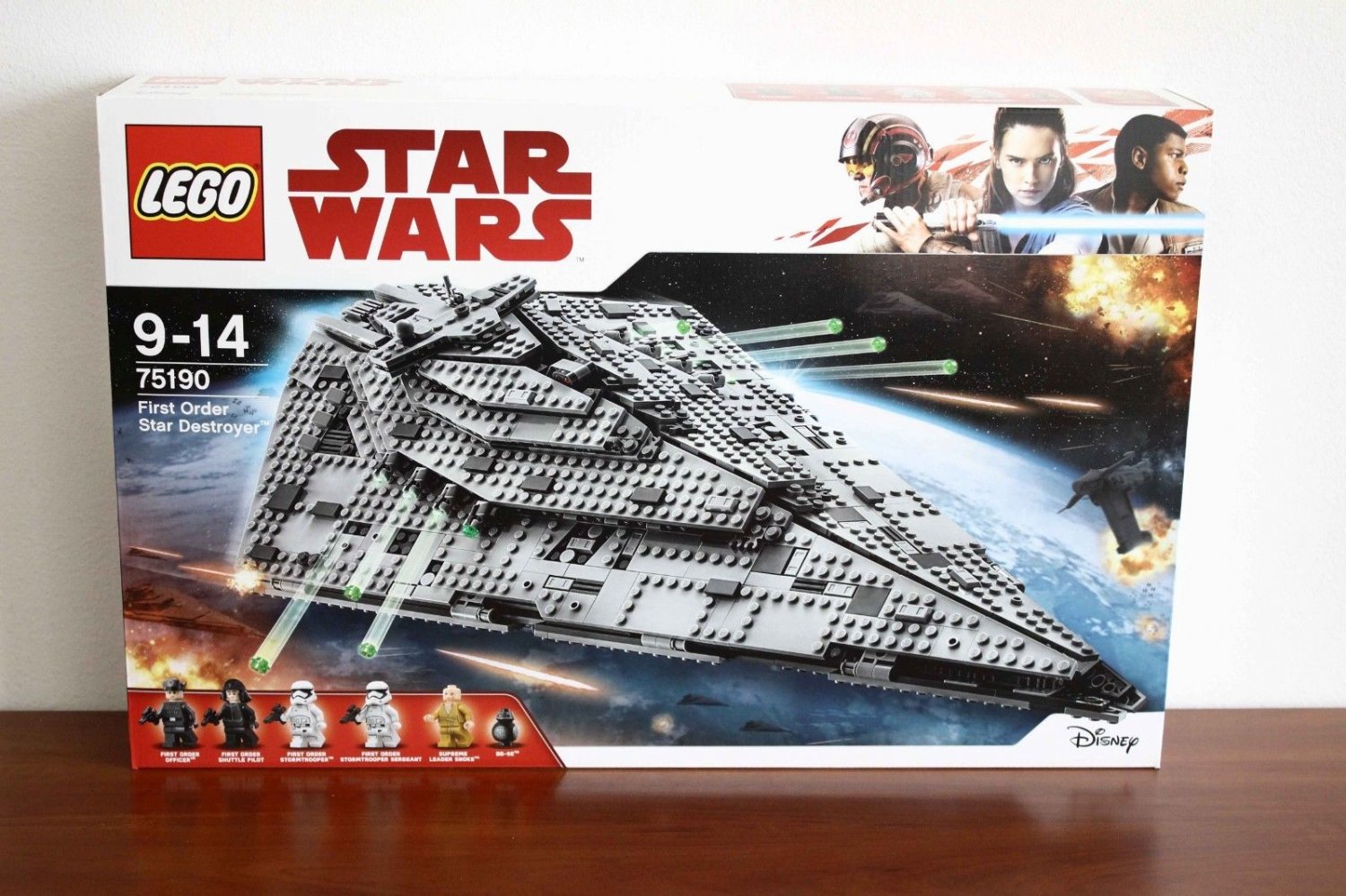 lego star wars the last jedi first order star destroyer 75190