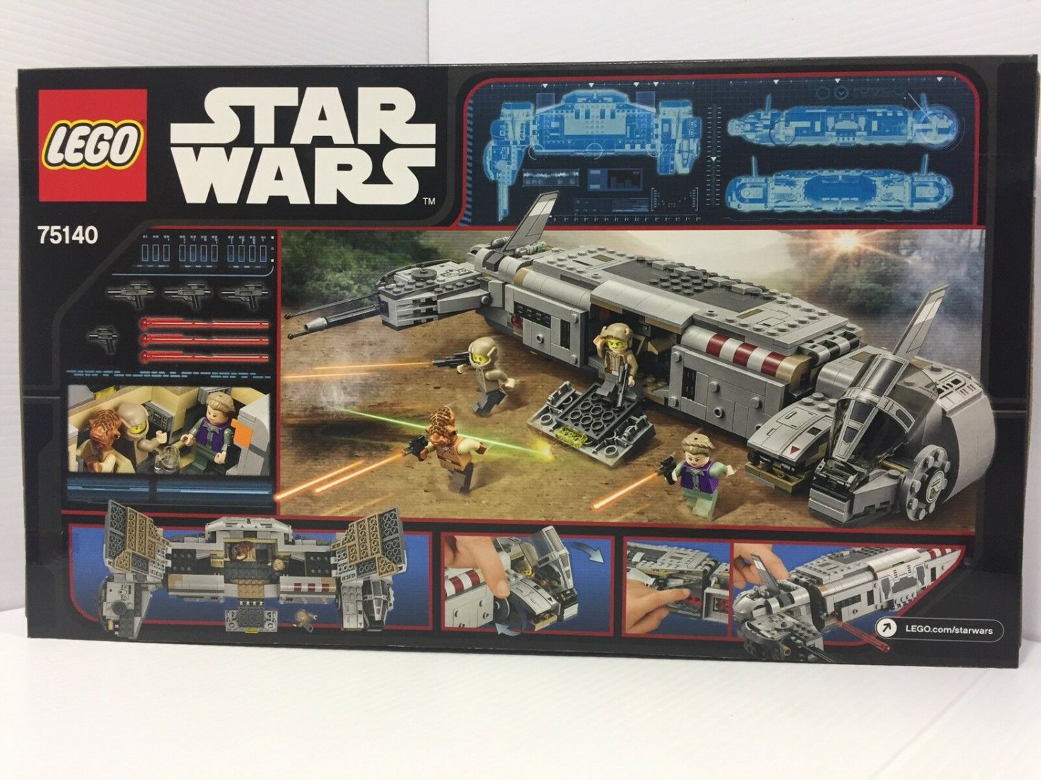 75140 Lego Star Wars Resistance Troop Transporter