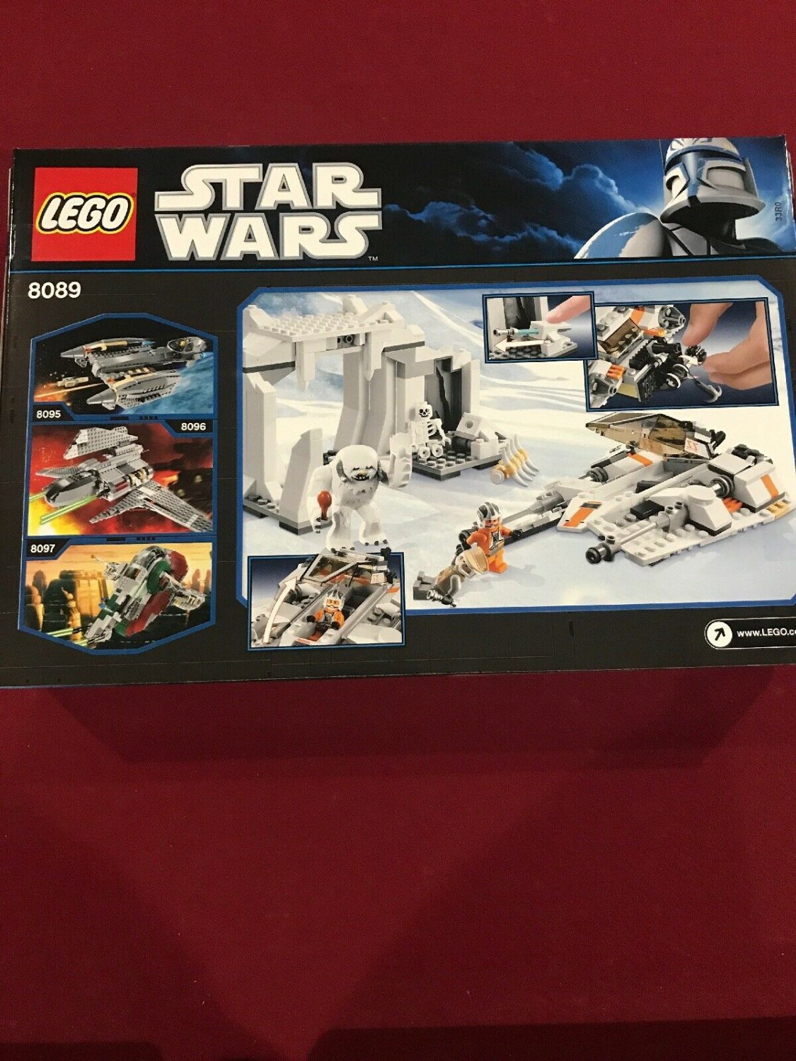 8089 Lego Star Wars Hoth Wampa Cave