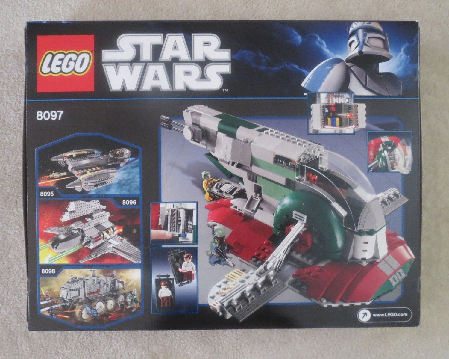 lego star wars slave 1 set 8097