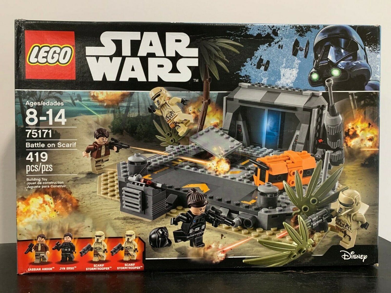 lego scarif battle