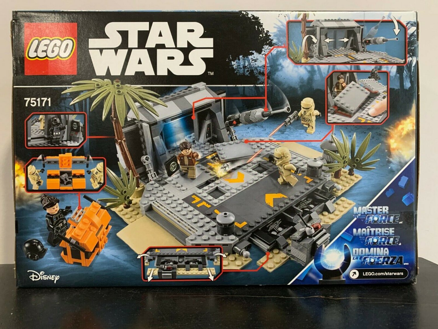 lego scarif battle