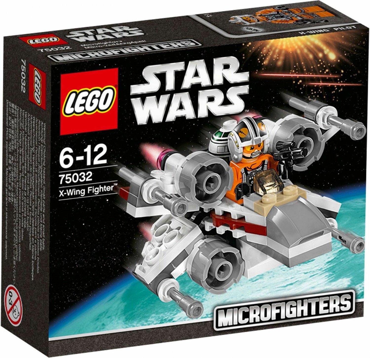 75032 Lego Star Wars X-Wing Fighter Microfighters