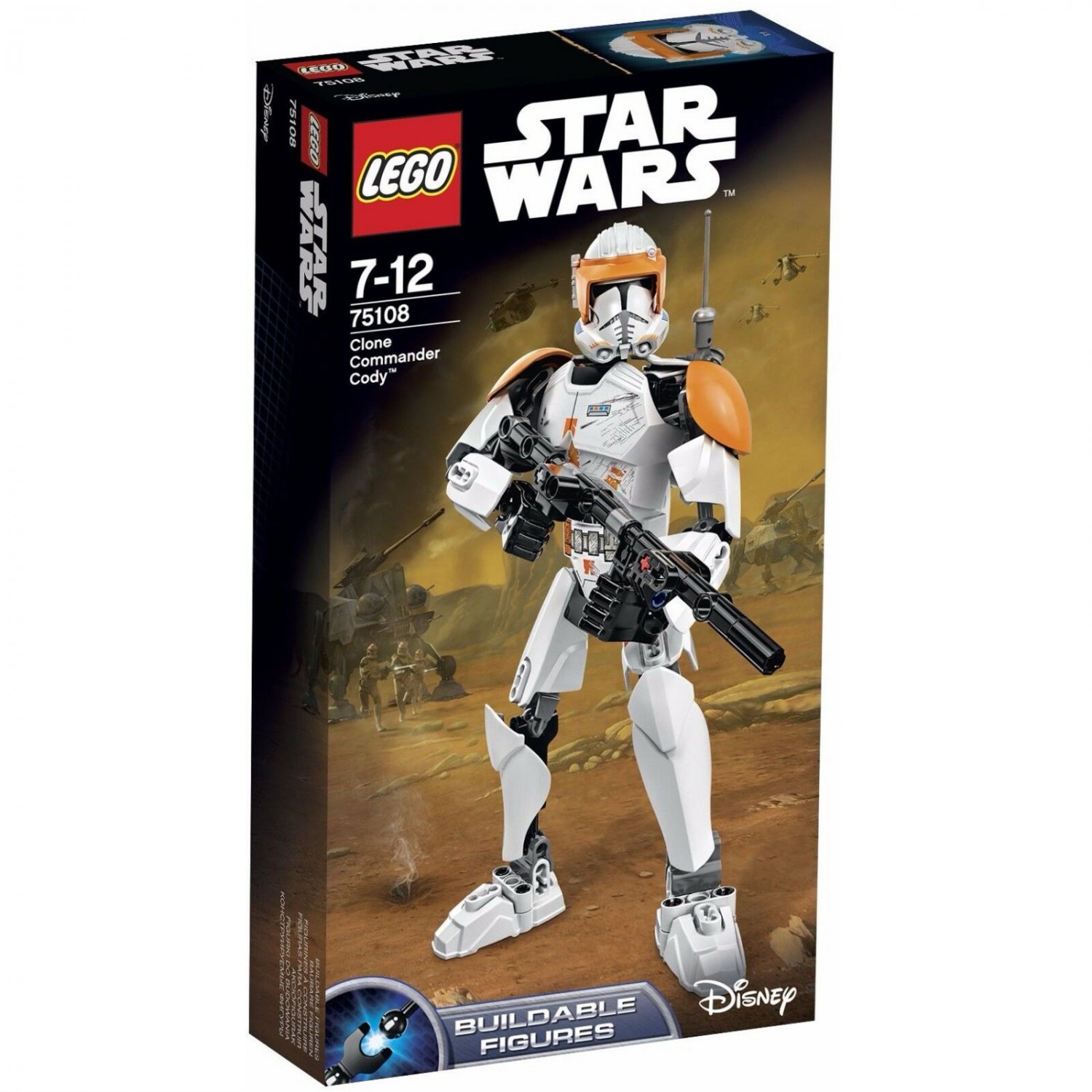 75108 Lego Star Wars Clone Commander Cody