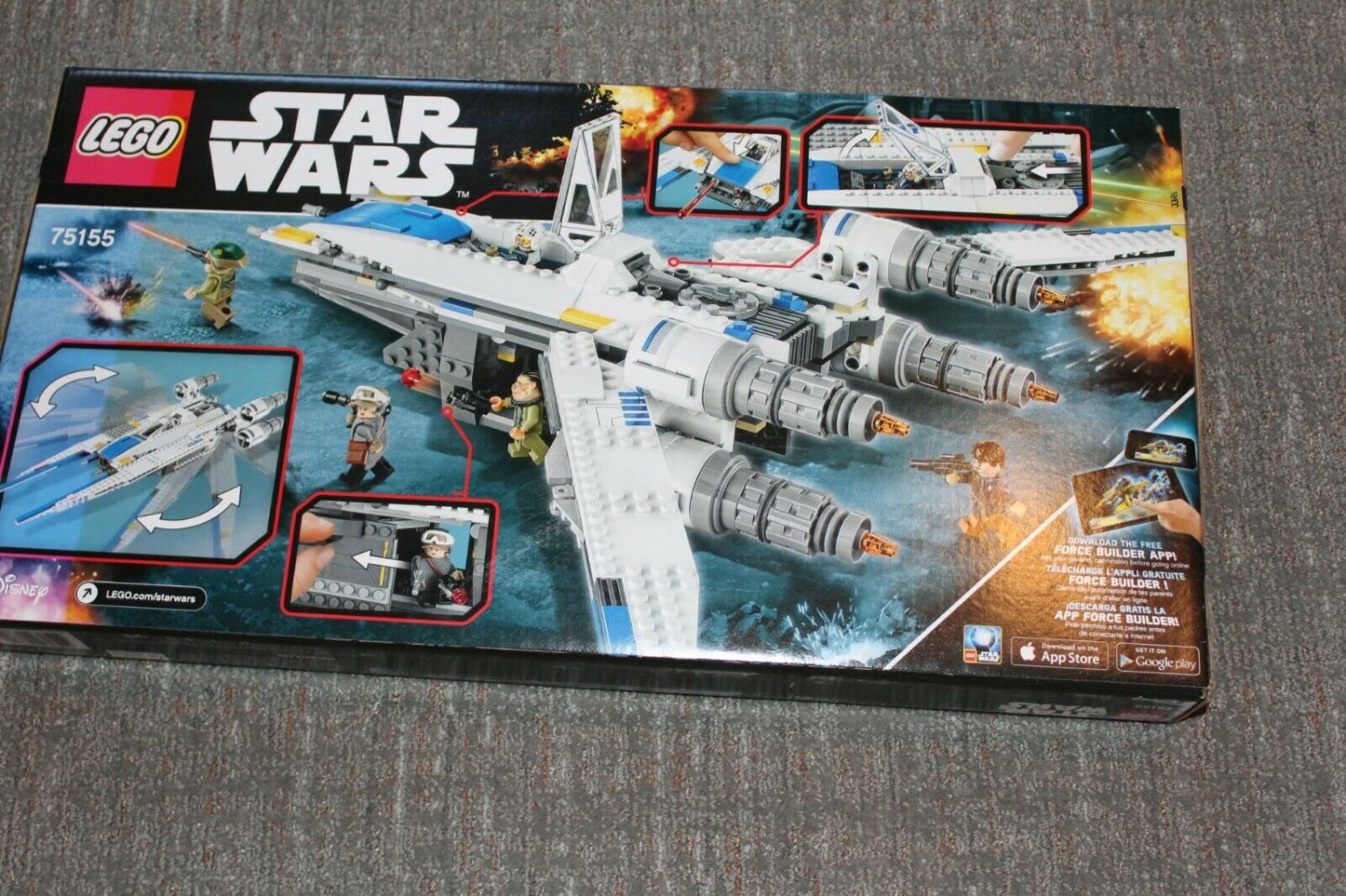 lego star wars u wing 75155