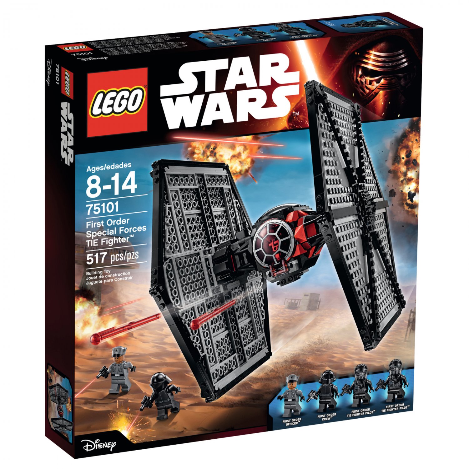 75101 Lego Star Wars First Order Special Forces TIE Fighter