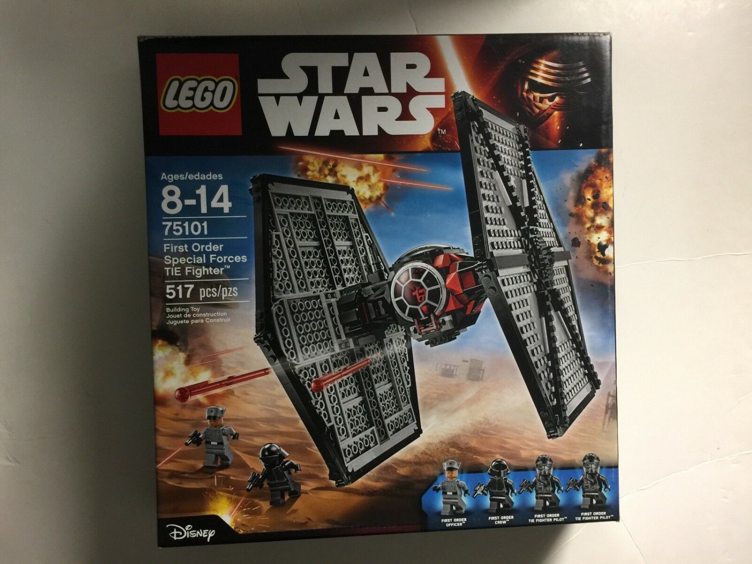 lego star wars first order special forces tie fighter 75101 star wars toy