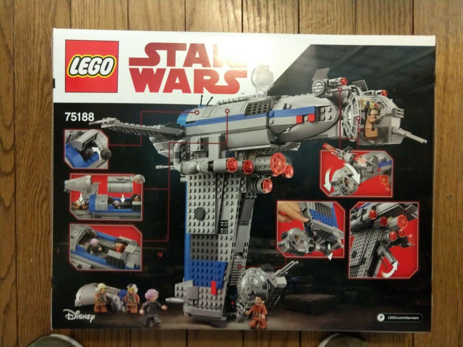 lego starwars bomber