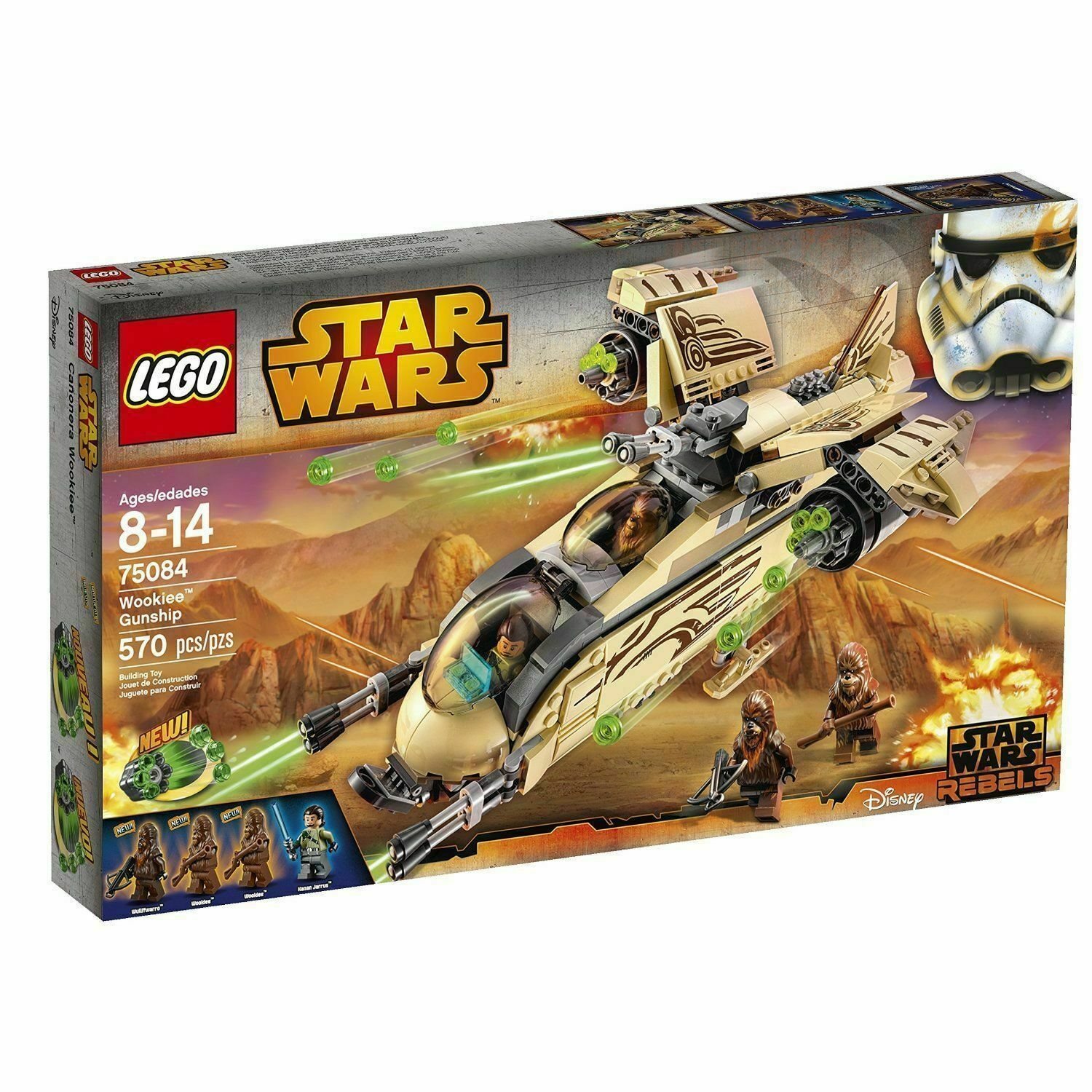 75084 Lego Star Wars Wookiee Gunship