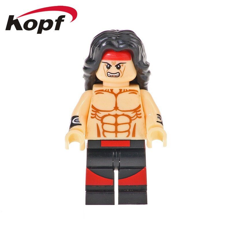 Kopf Minifigure Liu Kang Mortal Kombat Game Film Movie Action Figure