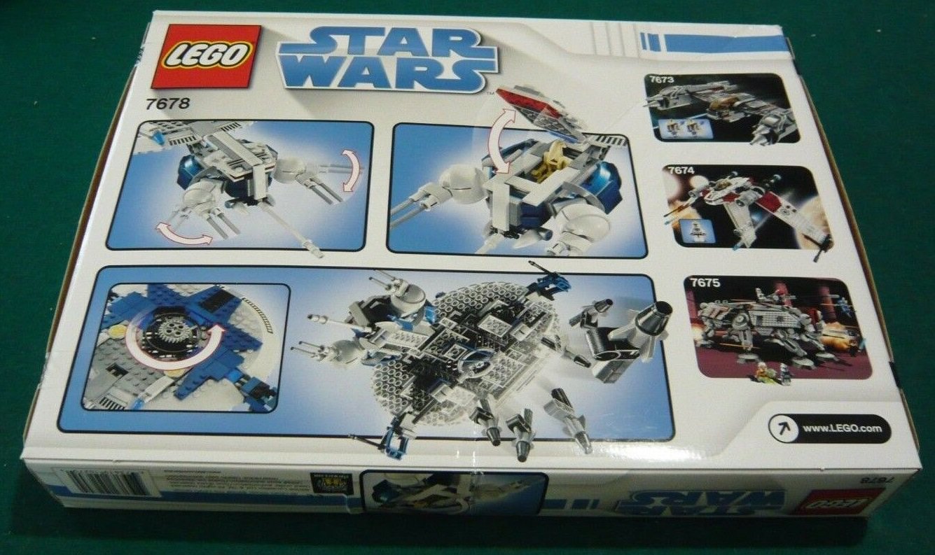 7678 Lego Star Wars Droid Gunship