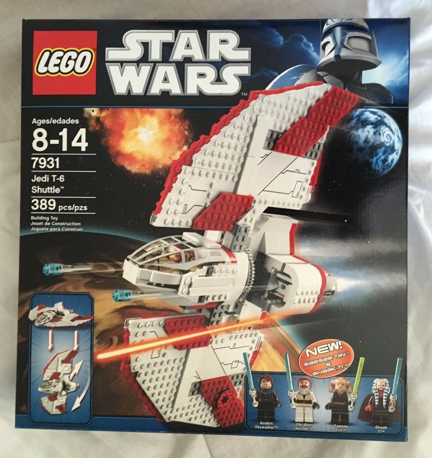 7931 Lego Star Wars Jedi T-6 Shuttle