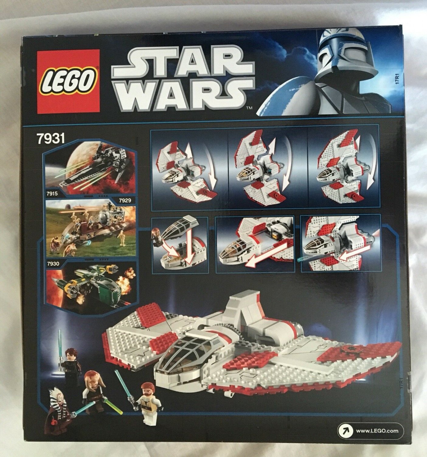 7931 Lego Star Wars Jedi T-6 Shuttle