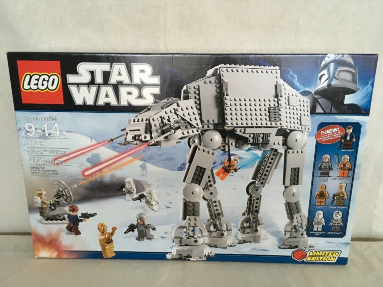 8129 Lego Star Wars AT-AT Walker Limited Edition