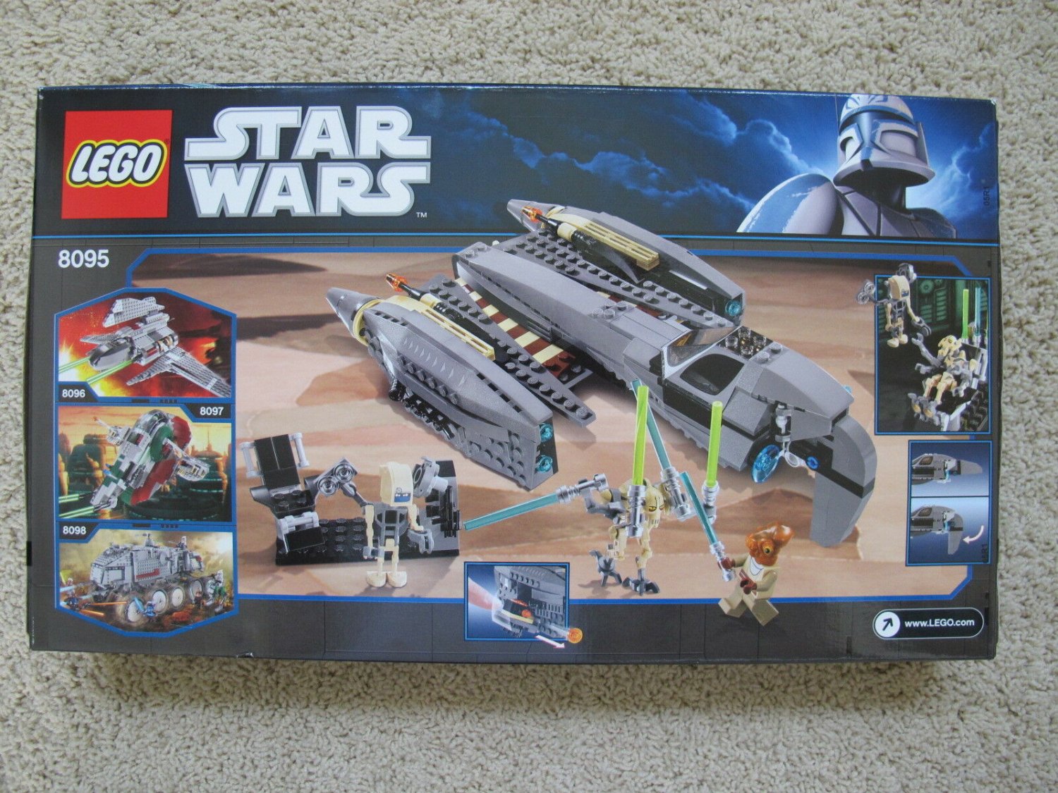 lego star wars general grievous starfighter