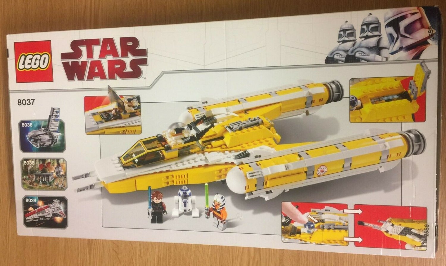 8037 Lego Star Wars Anakin's Y-Wing Starfighter