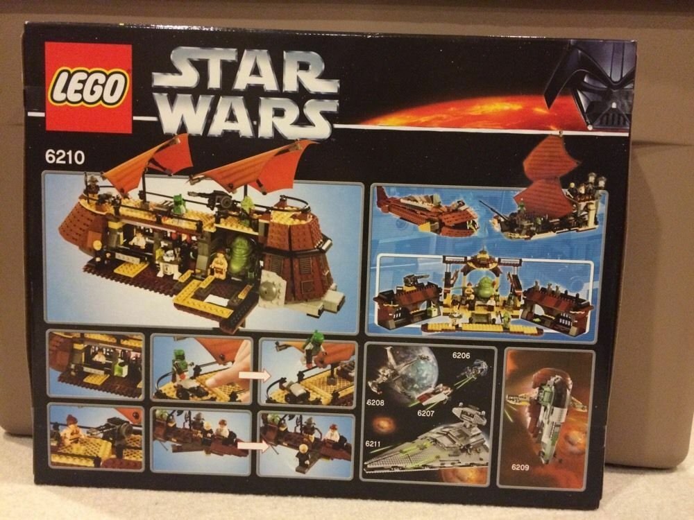 lego star wars 6210 jabba's sail barge