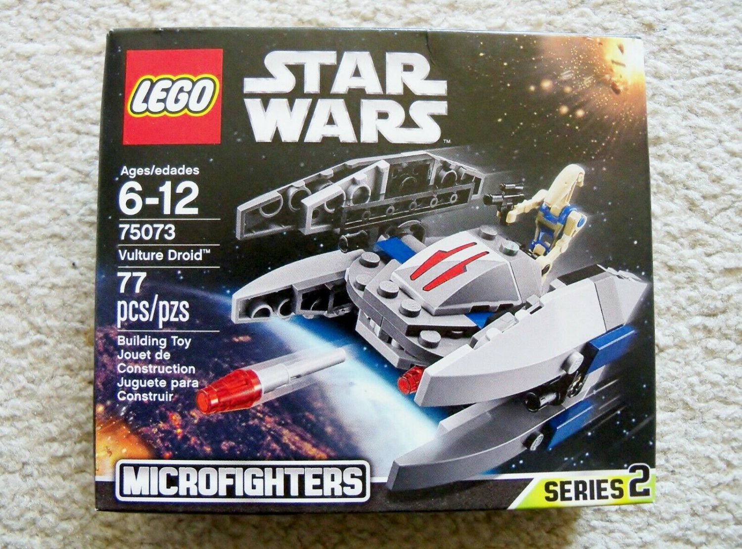 75073 Lego Star Wars Vulture Droid Microfighters