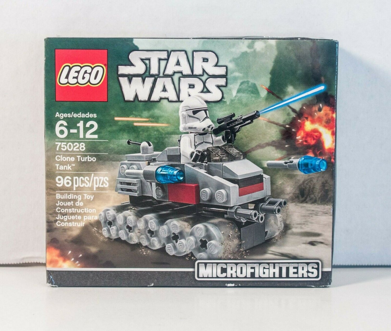 lego clone turbo tank microfighter