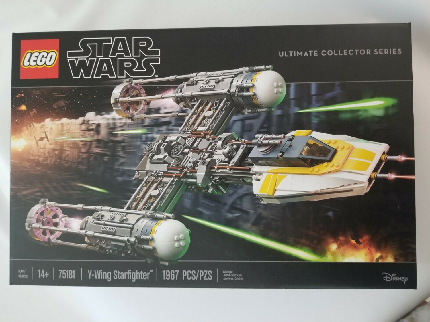 star wars y wing fighter toy