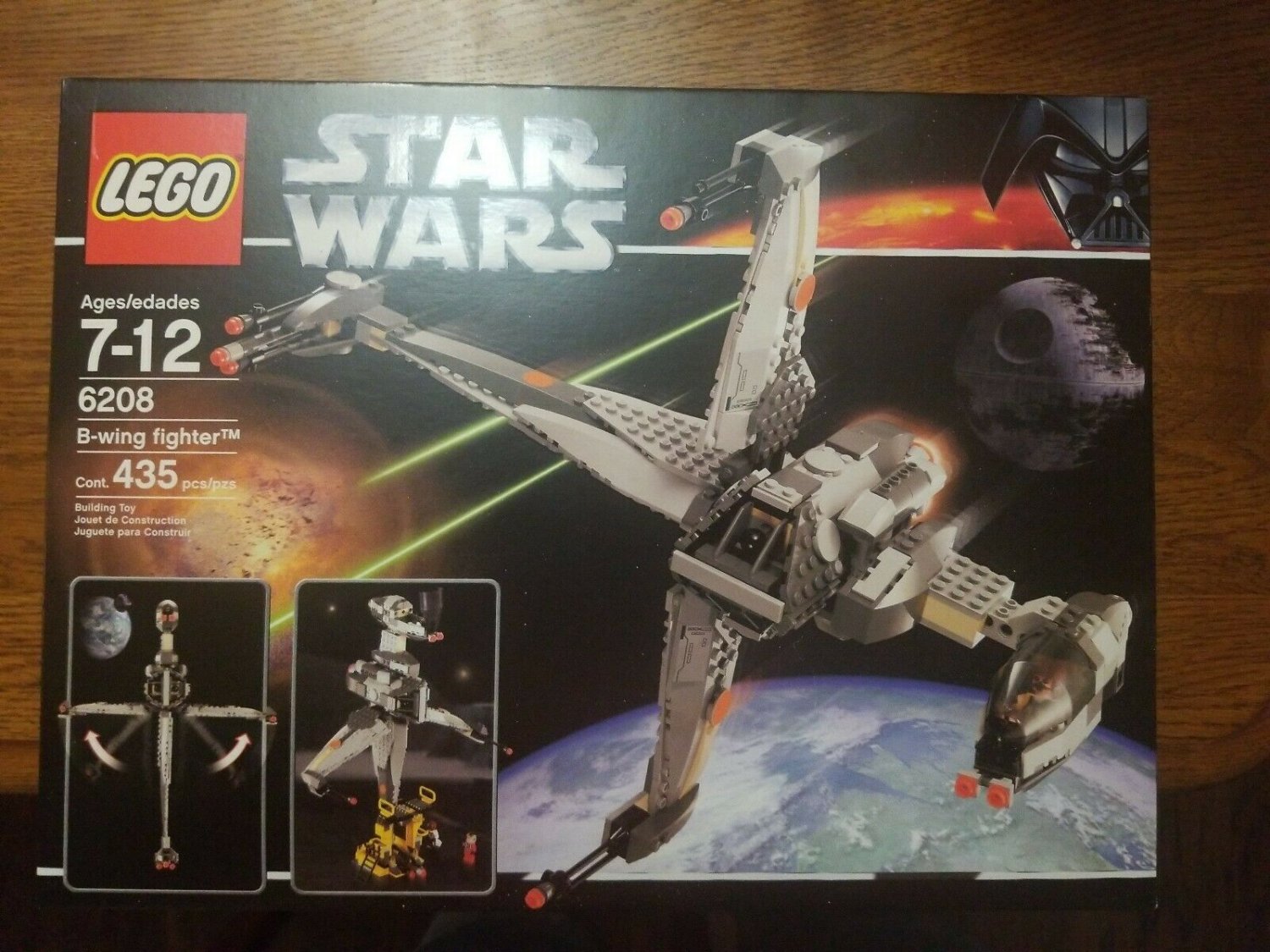 6208 Lego Star Wars B-Wing Fighter