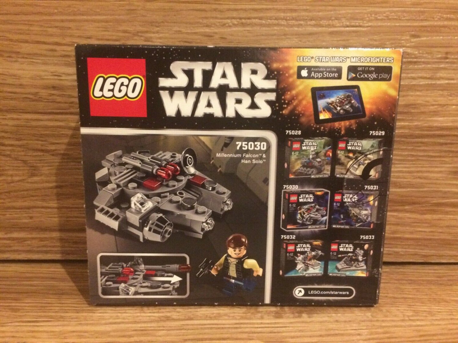 75030 Lego Star Wars Millennium Falcon Microfighters