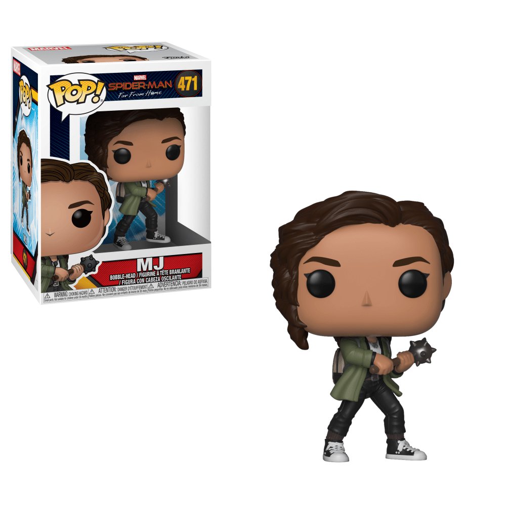 MJ Spider-Man Far From Home Marvel â„–471 GENUINE Funko POP! Figure Vinyl PVC Toy