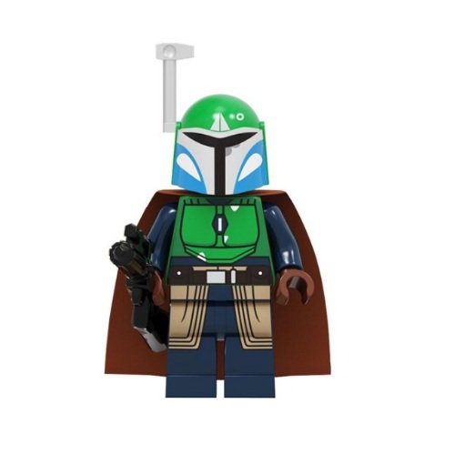 green mandalorian lego