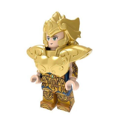 Minifigure Leo Aiolia Saint Seiya: Knights of the Zodiac Manga Anime Movie