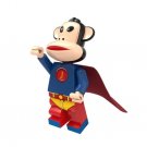 Minifigure Julius the Monkey Superman Style Paul Frank