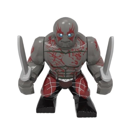 Big Minifigure Drax Avengers Guardians of the Galaxy Marvel Super Heroes