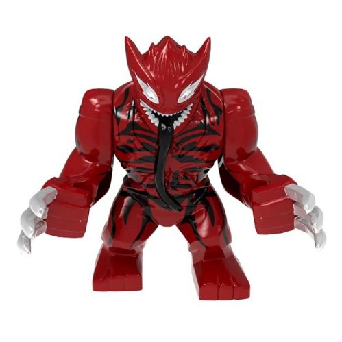 Big Minifigure Wolverine Carnage Style Marvel Super Heroes
