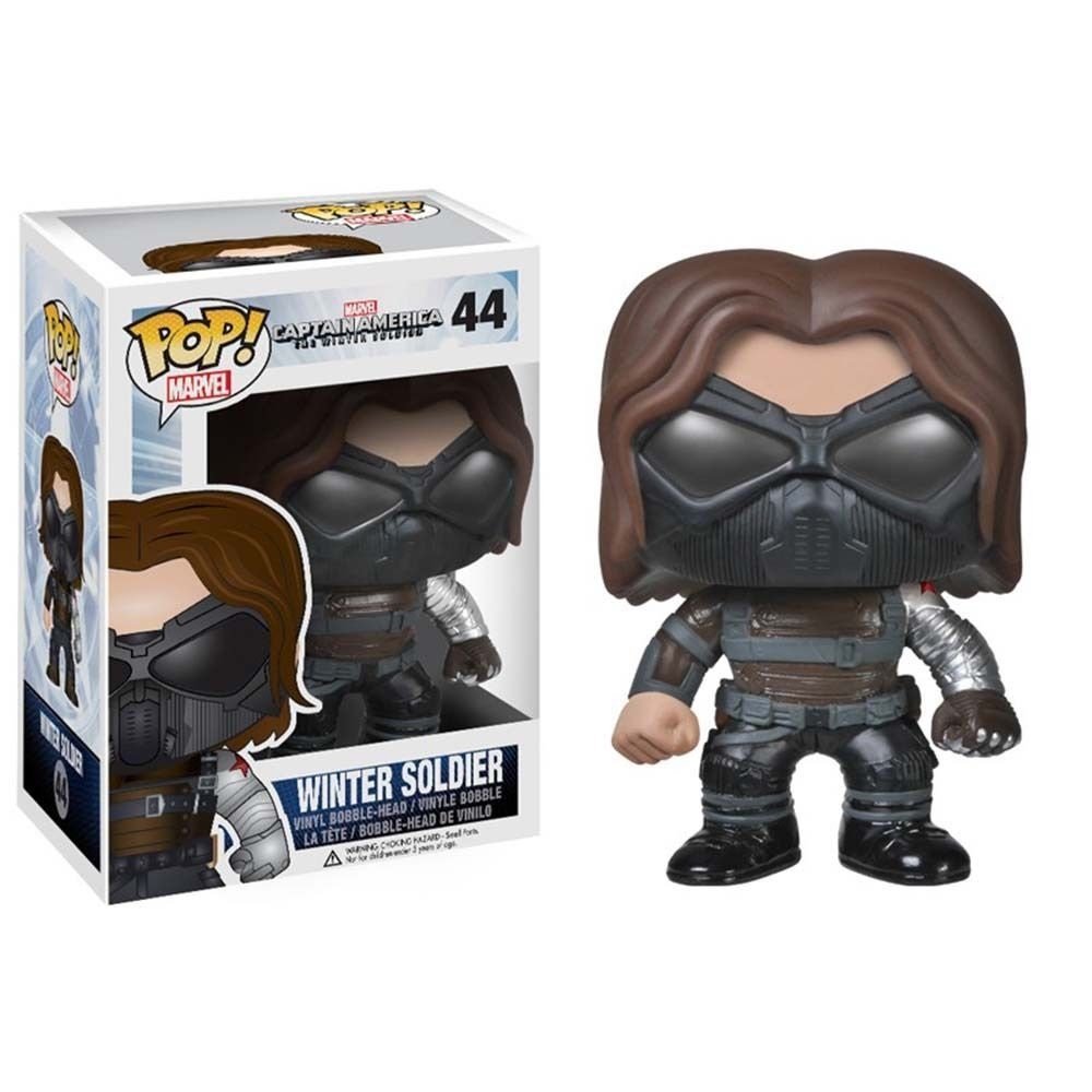 Winter Soldier Marvel Comics â„–44 Funko POP! Action Figure Vinyl PVC Minifigure Toy