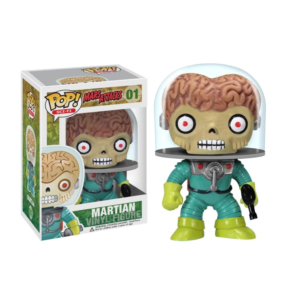 Martian Mars Attacks â„–01 Funko POP! Action Figure Vinyl PVC Minifigure Toy