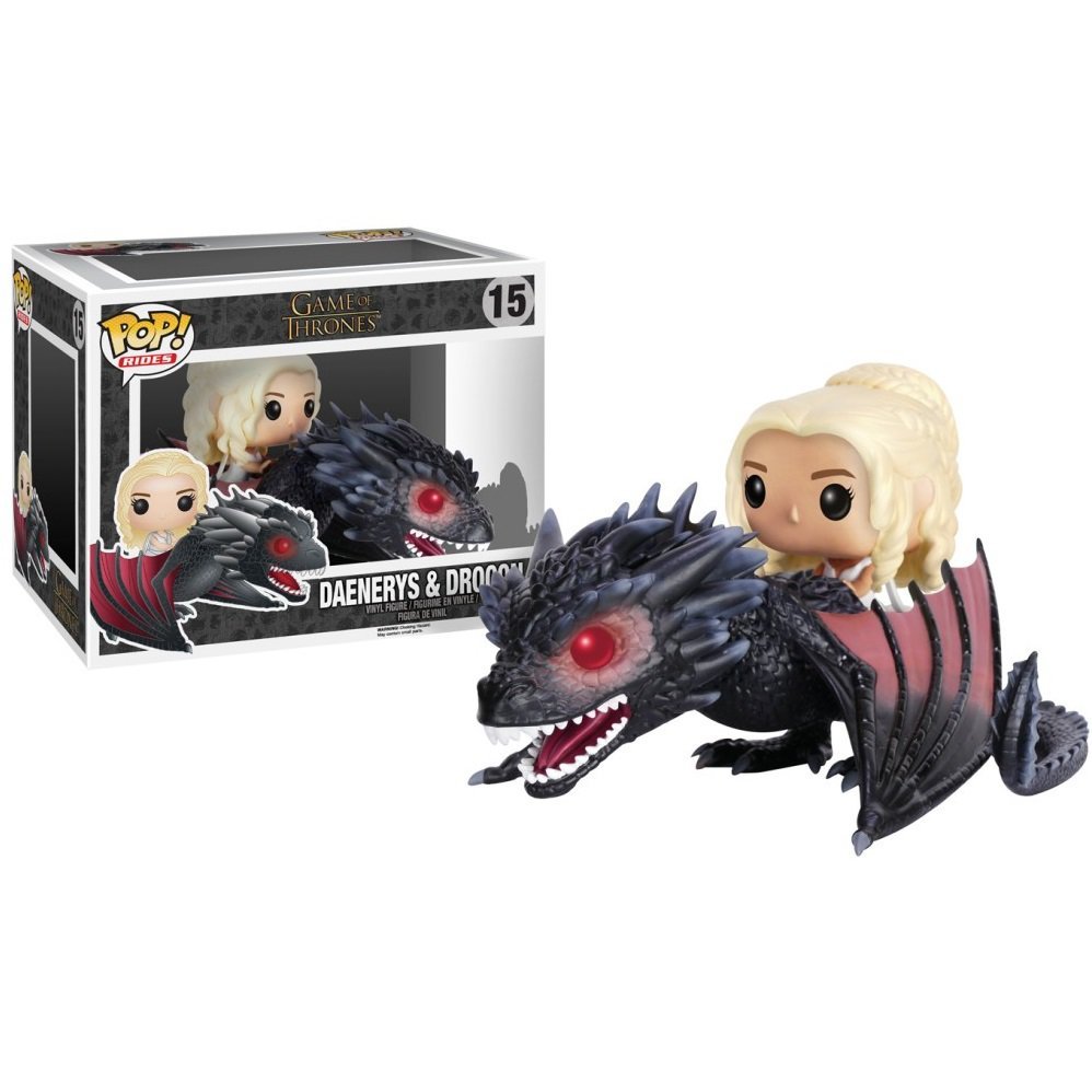 daenerys targaryen and drogon funko pop