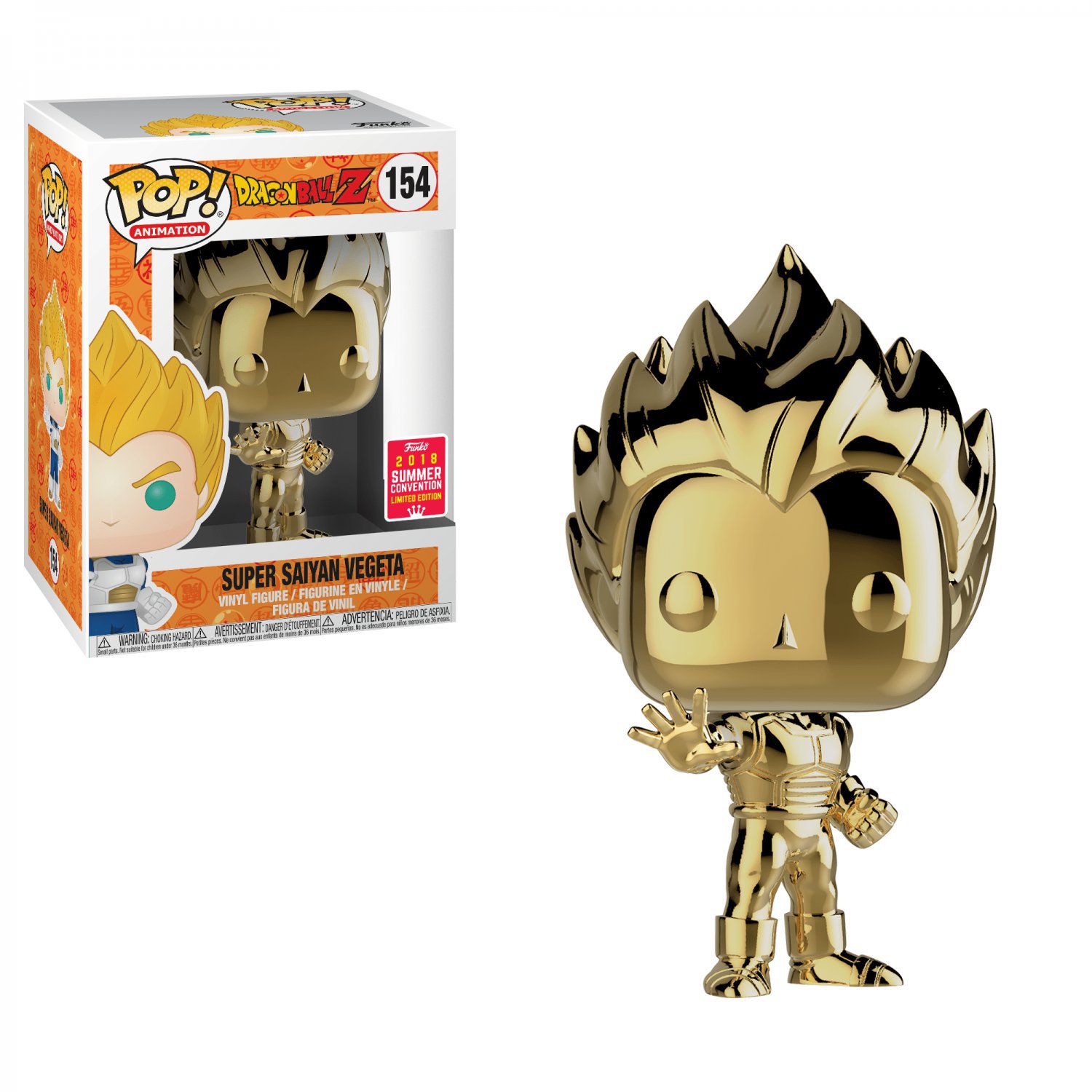 gold super saiyan vegeta pop
