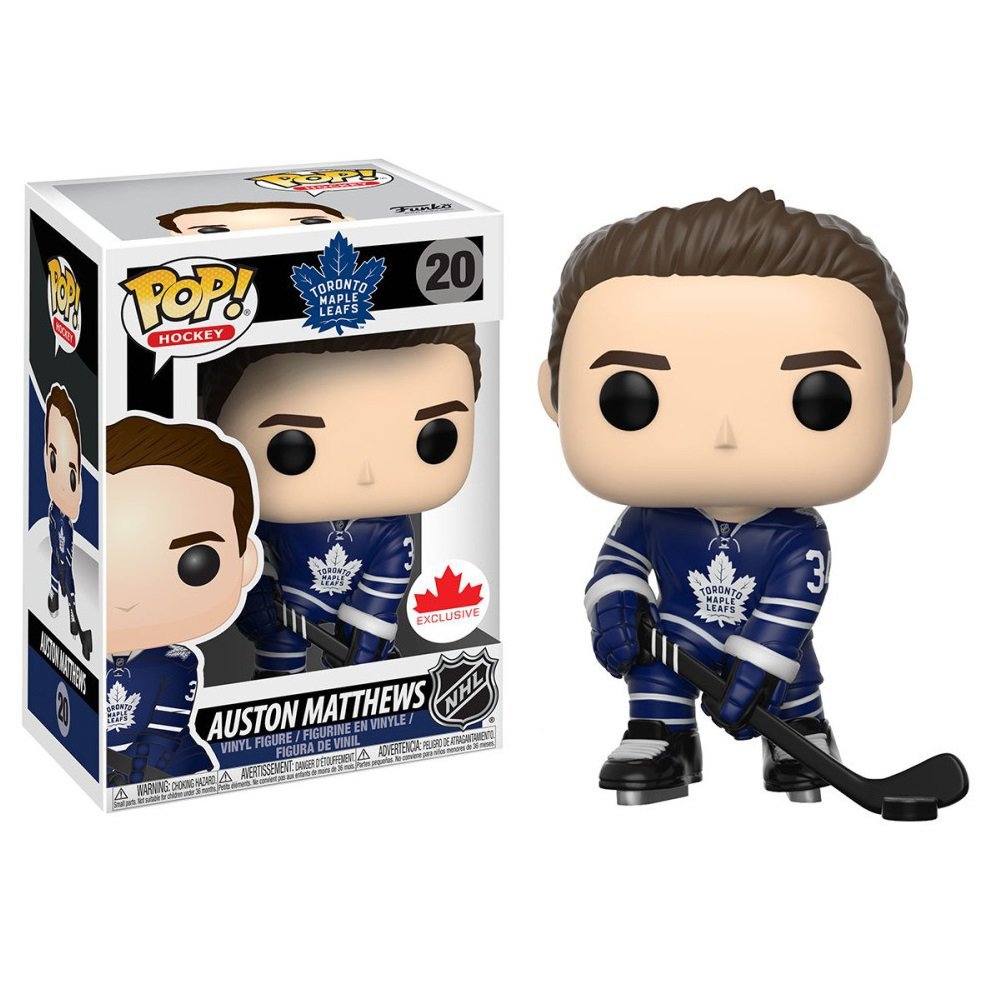 Auston Matthews NHL Toronto Maple Leafs â„–20 Funko POP! Action Figure Vinyl PVC Minifigure Toy