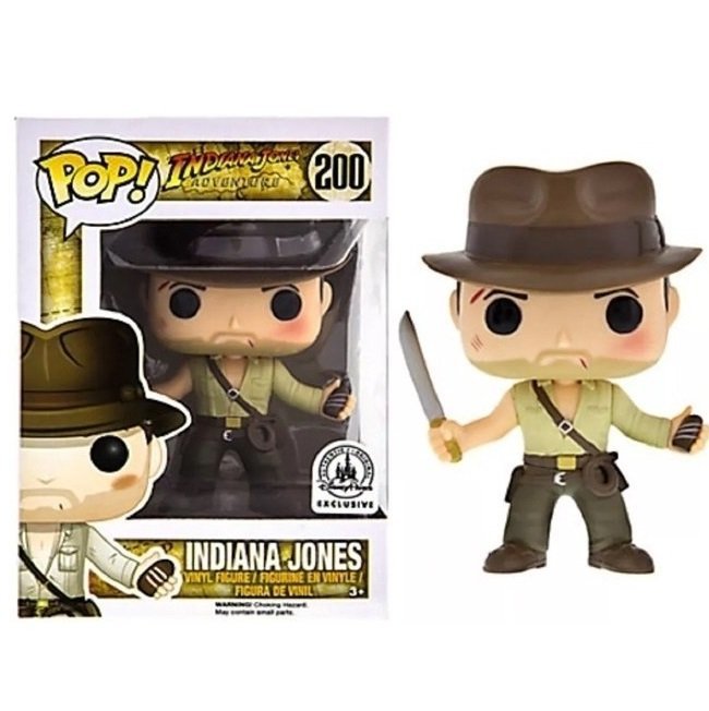 Indiana Jones Adventure â„–200 Funko POP! Action Figure Vinyl PVC Minifigure Toy
