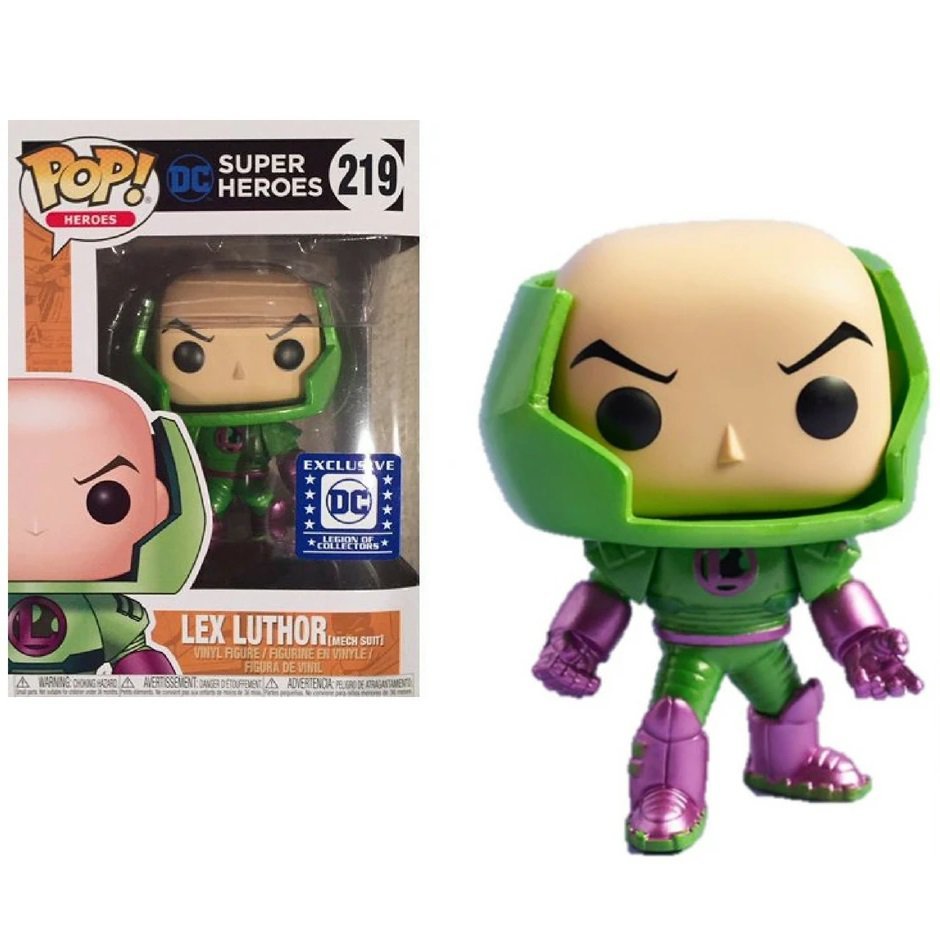 Lex Luthor DC Super Heroes â„–219 Funko POP! Action Figure Vinyl PVC Minifigure Toy