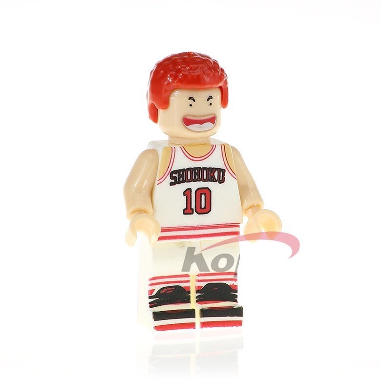 Minifigure Hanamichi Sakuragi Slam Dunk Basketball Anime Manga Movie