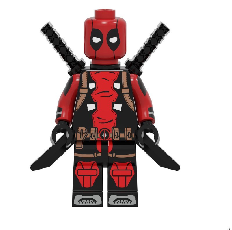 Minifigure Deadpool Marvel Super Heroes Compatible Lego