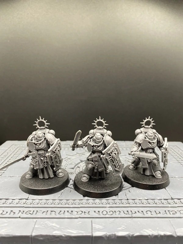 3pcs Bladeguard Veteran Squad Primaris Space Marine Warhammer Resin