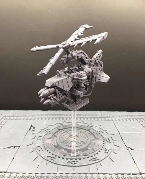 1pcs Deffkopta Ork Xenos Armies Warhammer Resin Models 1/32 scale Action Figures Hobby Games