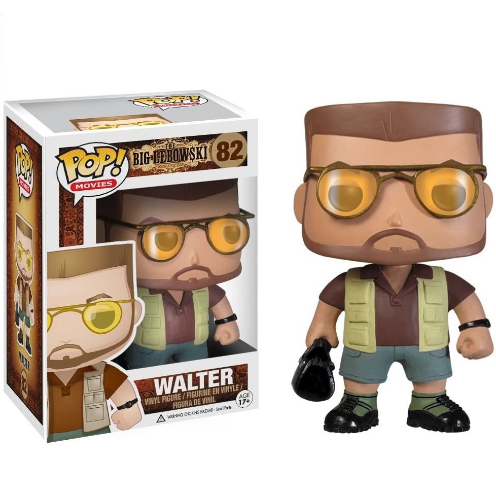Walter The Big Lebowski №82 Funko POP! Action Figure Vinyl PVC Toy