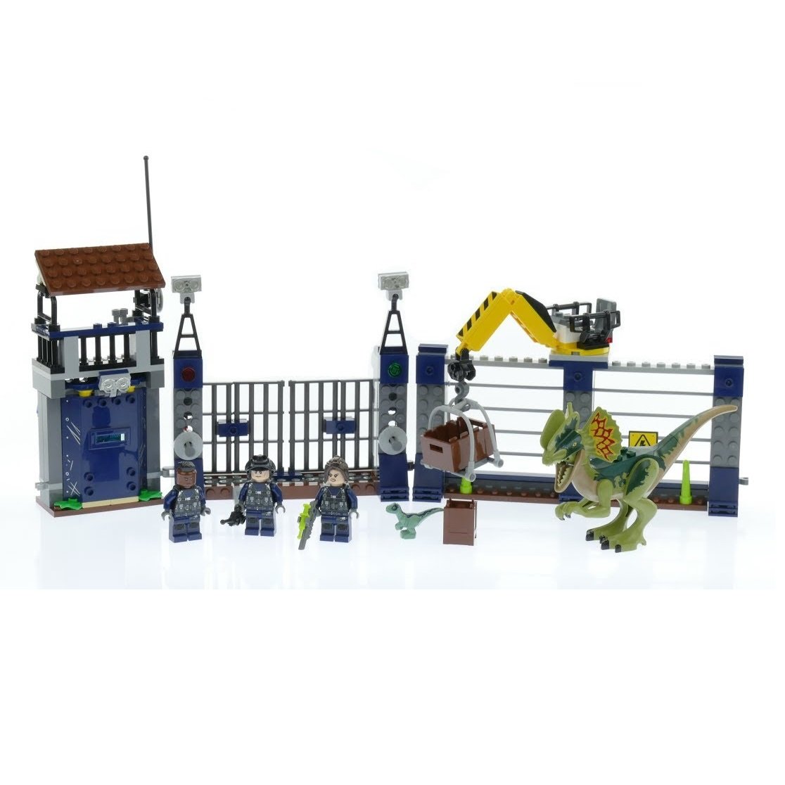 Dilophosaurus Outpost Attack Jurassic World Building Blocks Toys ...