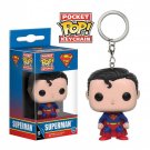 Superman DC Comics Super Heroes Funko POP! Keychain Action Figure Vinyl PVC Minifigure Toy